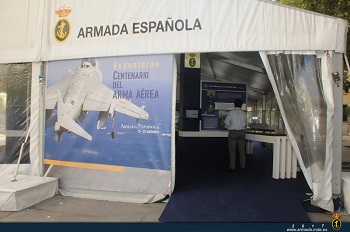 Exposición del centenario de la Aviación Naval
